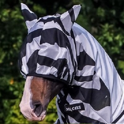 Maska przeciw owadom Buzz Off Zebra w grupie Ochrona przed owadami przy Equinest (B-651)