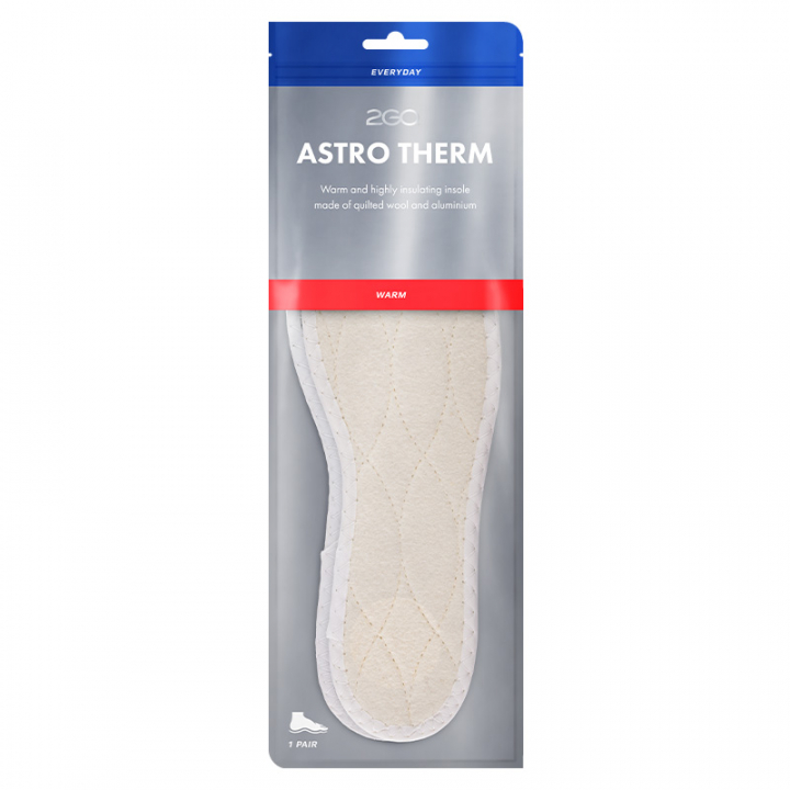 Wkładki Astro Therm Wool 2 szt. Neutral w grupie Obuwie i czapsy / Wkładki i podpiętki przy Equinest (BA611693NE_r)