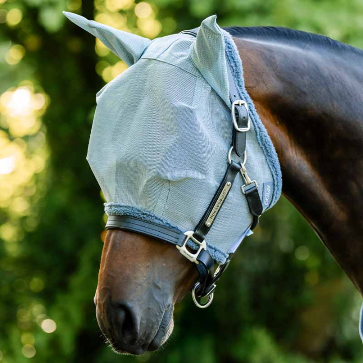 Maska przeciw owadom Amigo Błękit/Niebiesko/Srebrna w grupie Ochrona przed owadami / Maski i moskitiery przy Equinest (DMRF60CCLBLBLSI_r)