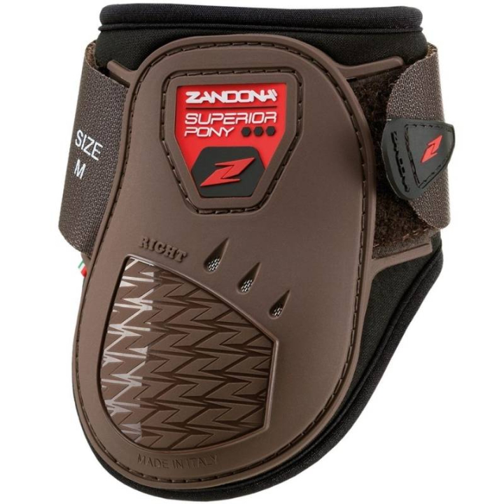 Ochraniacze skokowe tył Superior Air Pony Brązowe w grupie Sprzęt dla konia / Ochrona nóg / Ochraniacze skokowe tył przy Equinest (E2137PBNUNBKBR_r)