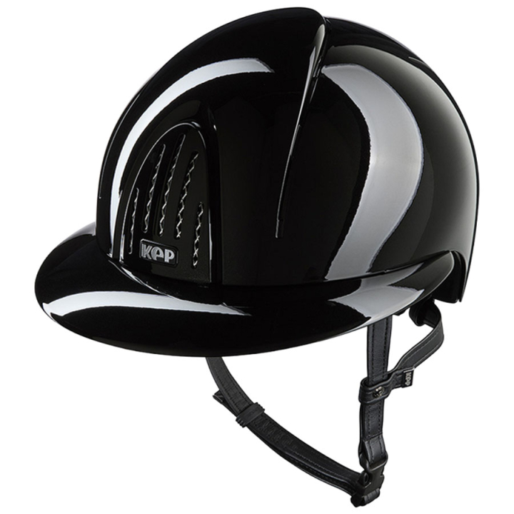 Kask Smart Nova Metal Polish Polo Czarny w grupie Sprzęt dla jeźdźca / Kaski / Daszki przeciwsłoneczne przy Equinest (E54362B00171BA_r)