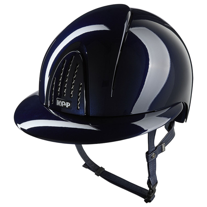 Kask Smart Nova Metal Polish Polo Granatowy w grupie Sprzęt dla jeźdźca / Kaski / Daszki przeciwsłoneczne przy Equinest (E54362L05071NA_r)