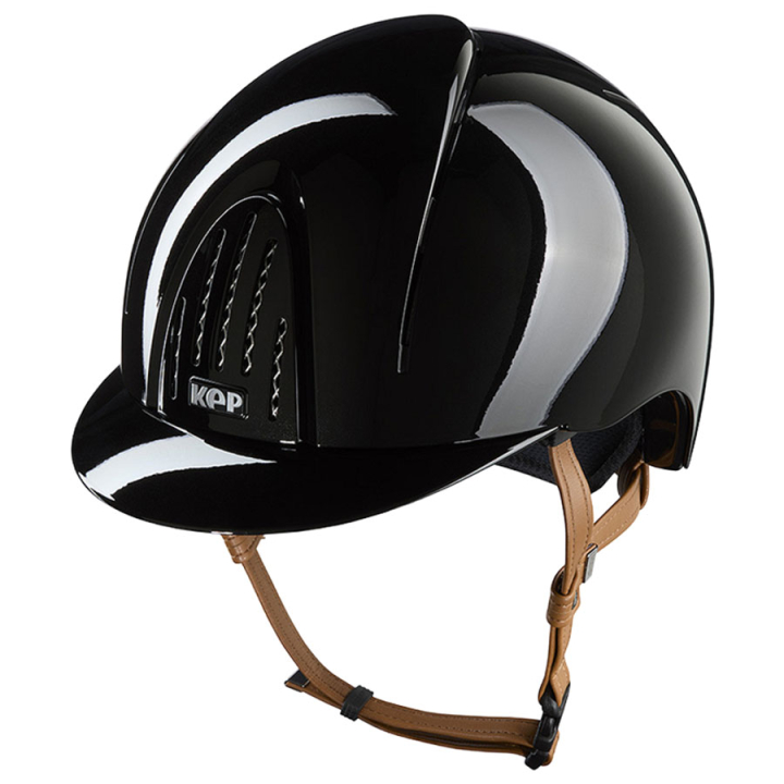 Kask Smart Nova Metal Polish Beige Strap Czarny w grupie Sprzęt dla jeźdźca / Kaski / Daszki standardowe przy Equinest (E54363B00171BA_r)