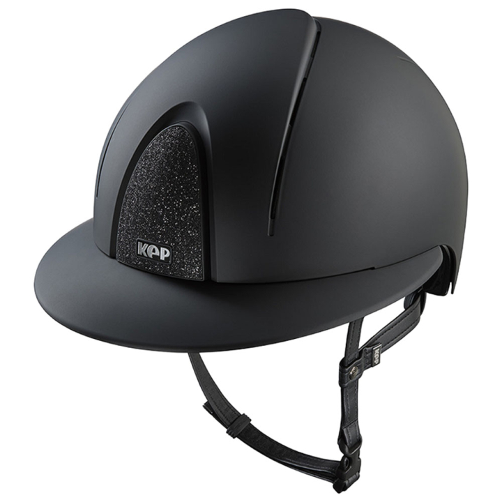 Kask Smart Nova Matt Polo Star Czarny/Czarny w grupie Sprzęt dla jeźdźca / Kaski / Daszki przeciwsłoneczne przy Equinest (E54382B00171BABA_r)