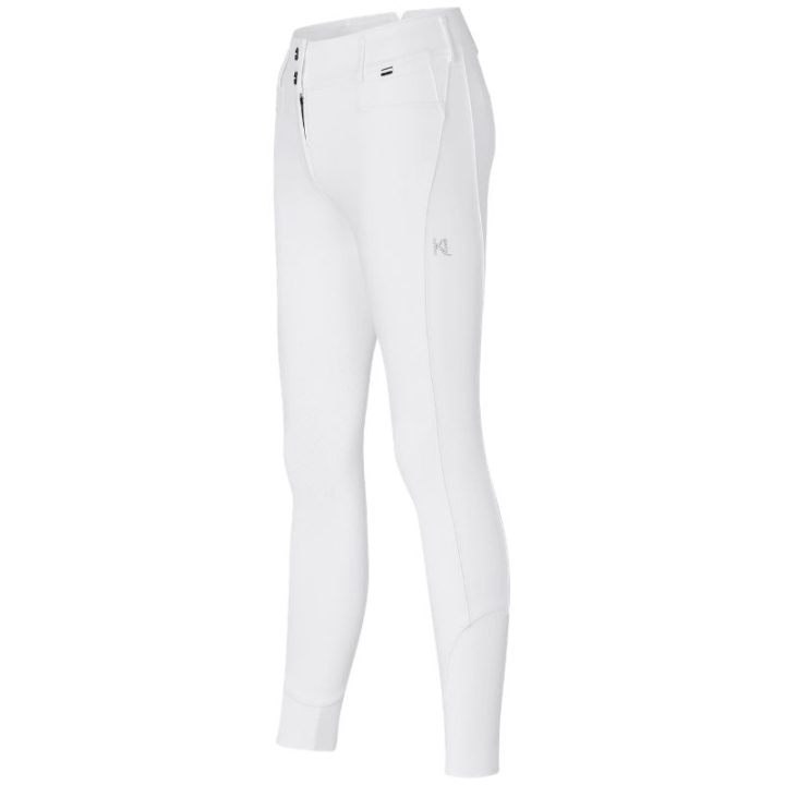 Bryczesy KLKira H Shape Knee Grip Białe w grupie Odzież jeździecka / Bryczesy / Bryczesy przy Equinest (GI243024WH_r)