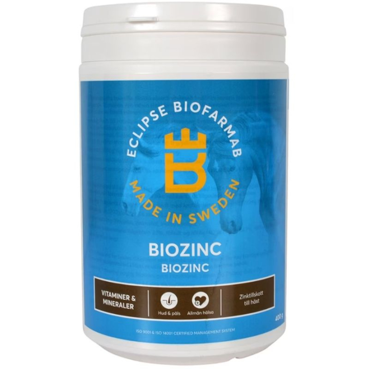 BioZinc 400g w grupie Suplementy / Suplementy dla koni / Witaminy i minerały przy Equinest (H12032)