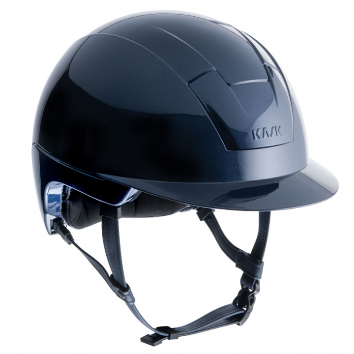 Kask Kooki Shine Granatowy w grupie Sprzęt dla jeźdźca / Kaski / Daszki standardowe przy Equinest (HHE00036398Ma_r)