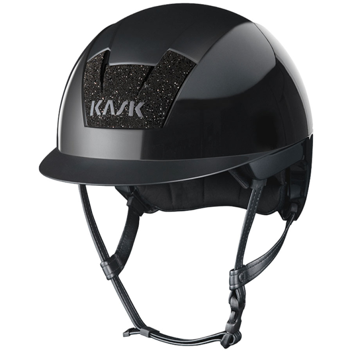 Kask Kooki Crystal Carpet Czarny w grupie Sprzęt dla jeźdźca / Kaski / Daszki standardowe przy Equinest (HHE0A36397SWBA_r)