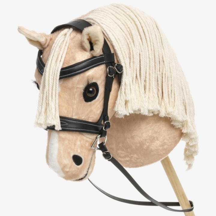 Ogłowie dla Hobby Horse Competition Czarne w grupie Konie na kiju & Konie zabawkowe / Akcesoria do koni na kiju przy Equinest (IT034170BA)