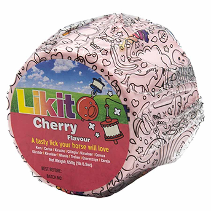 Lizawka Cherry Refill 650g w grupie Suplementy / Suplementy dla koni / Lizawki przy Equinest (LIKB2CH-650)