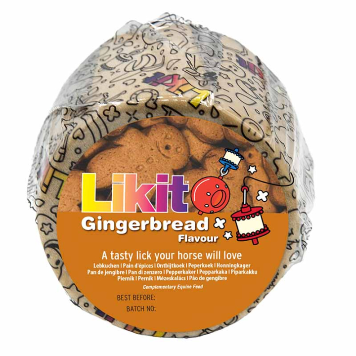 Lizawka Gingerbread Refill 650g w grupie Suplementy / Suplementy dla koni / Lizawki przy Equinest (LIKB2GB-650)