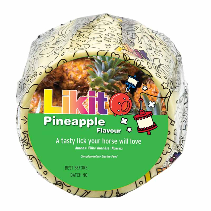 Lizawka Pineapple Refill 650g w grupie Suplementy / Suplementy dla koni / Lizawki przy Equinest (LIKB2PI-650)