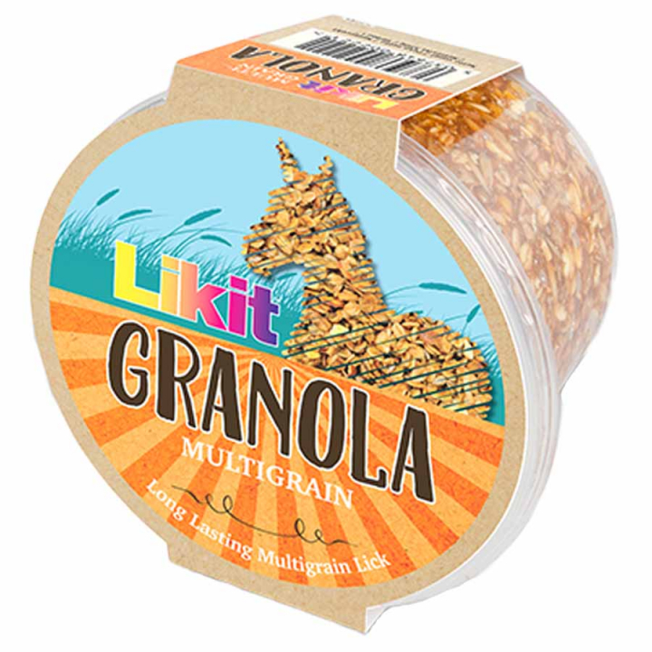 Lizawka Granola Multigrain Refill 550g w grupie Suplementy / Suplementy dla koni / Lizawki przy Equinest (LIKGRANORX8EU-550)