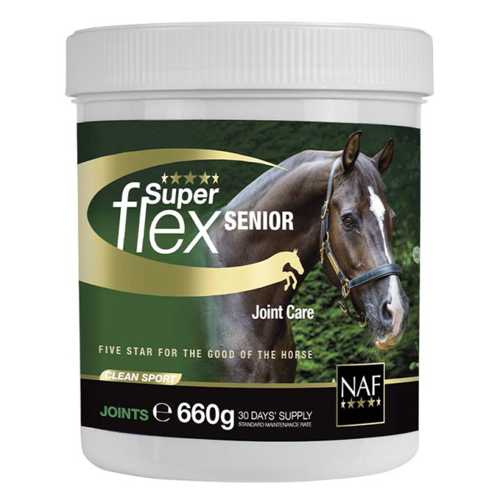 Superflex Senior 660g w grupie Suplementy / Suplementy dla koni / Stawy przy Equinest (NAF1296066-660)