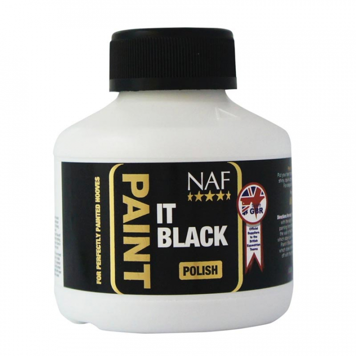 Lakier do kopyt Paint it Black 250ml w grupie Pielęgnacja i zdrowie / Pielęgnacja kopyt przy Equinest (NAF1300025)