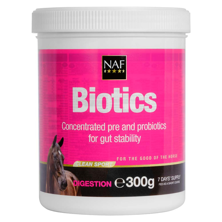 Biotics Pro- & Prebiotyk 300g w grupie Suplementy / Suplementy dla koni / Trawienie i żołądek przy Equinest (NAF13703)