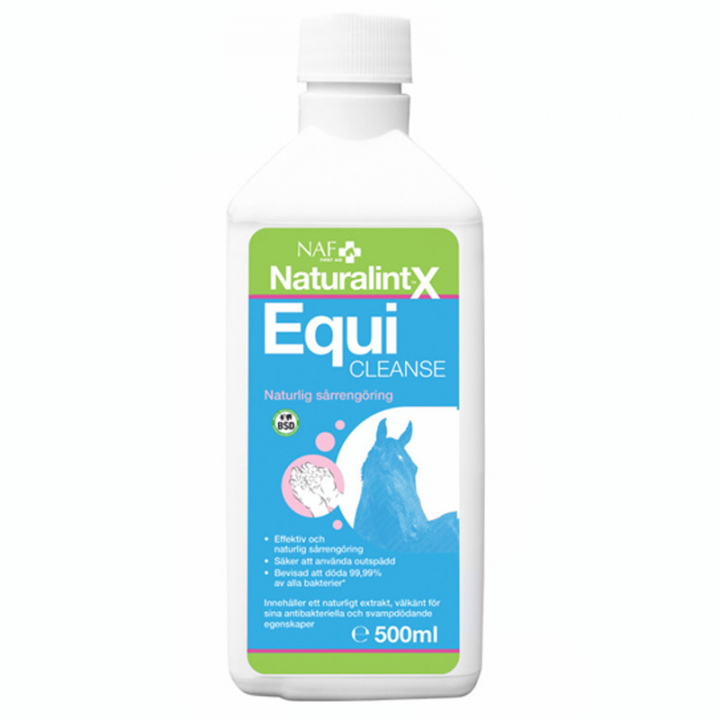 Środek do mycia ran NaturalintX Equicleanse 500ml w grupie Pielęgnacja i zdrowie / Pielęgnacja ran / Środki czyszczące rany i opatrunki przy Equinest (NAF22005)