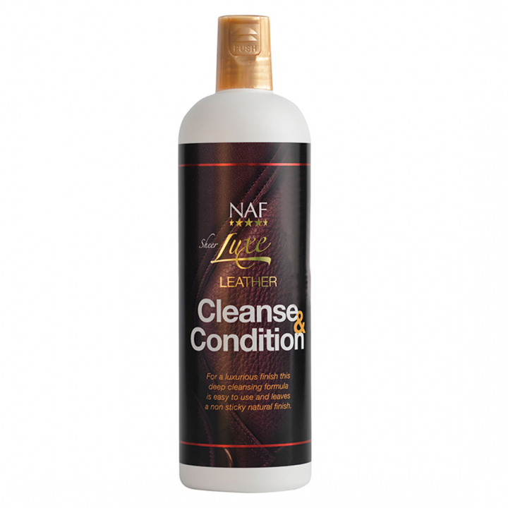 Luxe Leather Cleanse & Condition 500ml w grupie Pielęgnacja i zdrowie / Pielęgnacja sprzętu przy Equinest (NAF27905)
