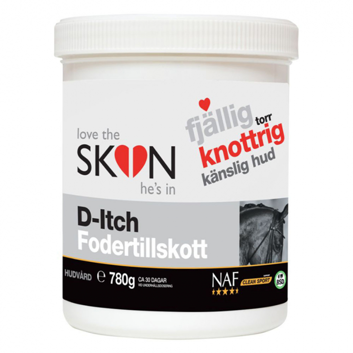 LTSHI D-itch Suplement 780 g w grupie Suplementy / Suplementy dla koni / Skóra i sierść przy Equinest (NAF85078)