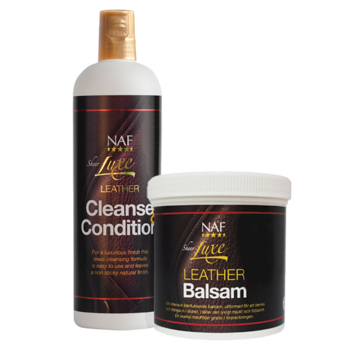 Sheer Luxe Leather Duo w grupie Pielęgnacja i zdrowie przy Equinest (NAFLEATHERKIT)