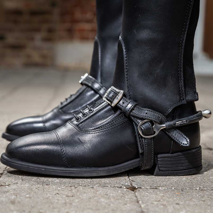 Paski do ostróg Czarne w grupie Sprzęt dla jeźdźca / Ostrogi przy Equinest (RI16ASV)