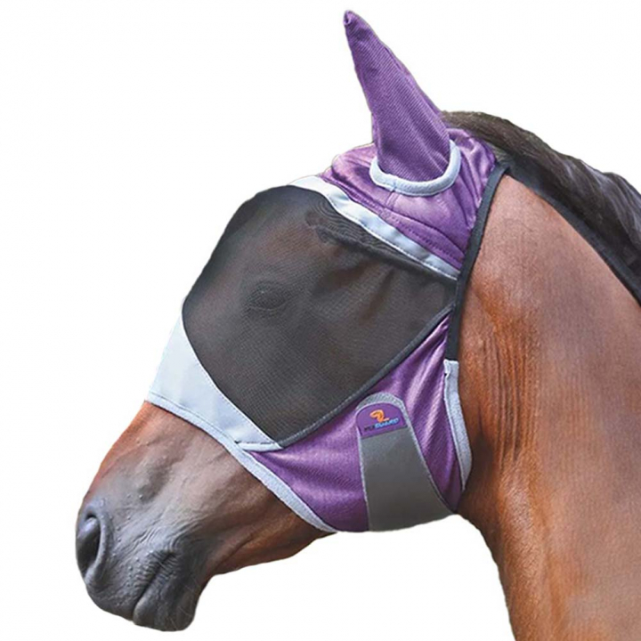 Maska przeciw owadom Deluxe z uszami Fioletowa w grupie Ochrona przed owadami / Maski i moskitiery przy Equinest (SH6670Li_r)