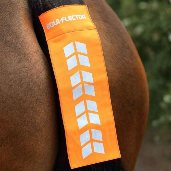 Odblask na ogon Pomarańczowy w grupie Sprzęt dla jeźdźca / Odblaski i refleksy przy Equinest (SH941840OR)