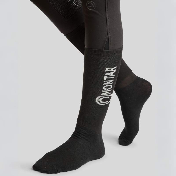 Skarpetki jeździeckie Nylon 3-pak Czarne w grupie Odzież jeździecka / Skarpetki przy Equinest (SK1822353BA_r)