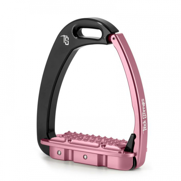 Strzemiona Venice Young EVO Czarne/Różowe w grupie Sprzęt dla konia / Strzemiona przy Equinest (TSVYESVRS)