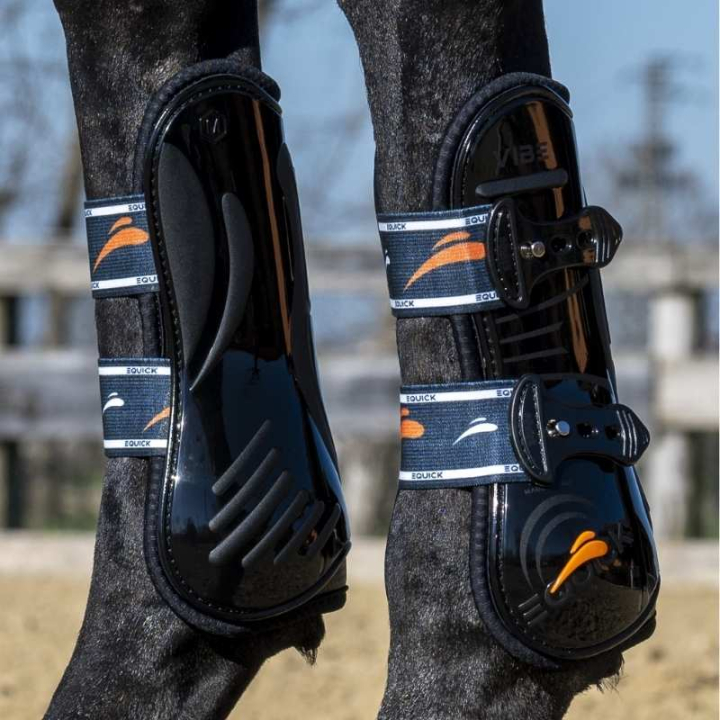 Ochraniacze skokowe przód Vibe Czarne w grupie Sprzęt dla konia / Ochrona nóg / Ochraniacze skokowe przód przy Equinest (VIBFLNBA_r)