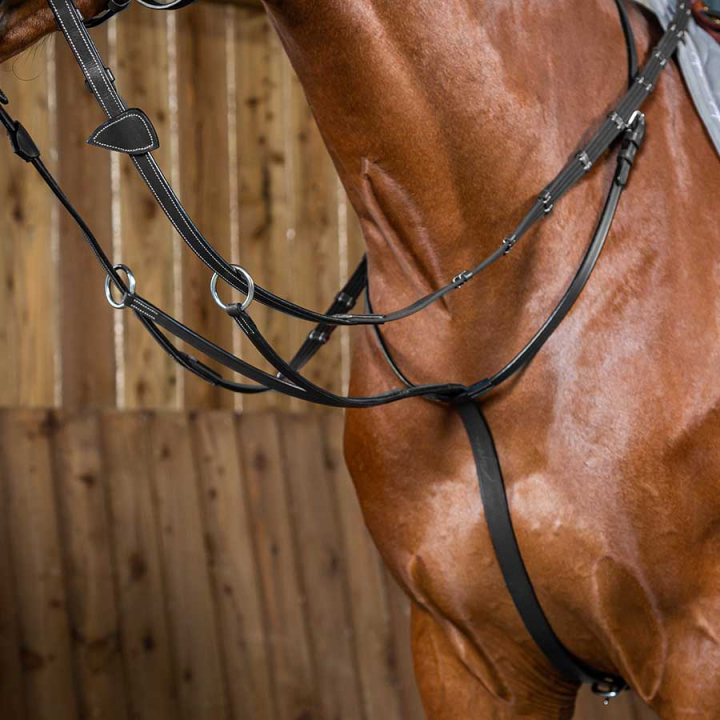 Wytok WC Czarny w grupie Sprzęt dla konia / Wytoki i napierśniki / Wytoki przy Equinest (WO07GSv_r)