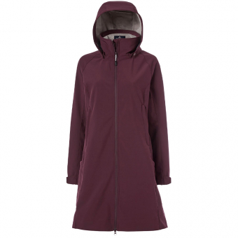 Kurtka jeździecka Stella Softshell Parka Burgundowa