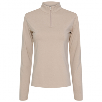 Koszulka Funkcjonalna Kolyma 1/4 Zip Naturalna