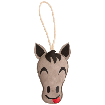 Zabawka dla konia Equimojis The Foodie Szara