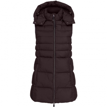 Długi Kamizelka Jeździecka Jill Brązowa