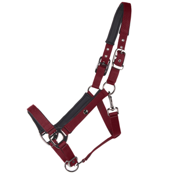 Nylonowy Kantarek Deluxe Bordeaux