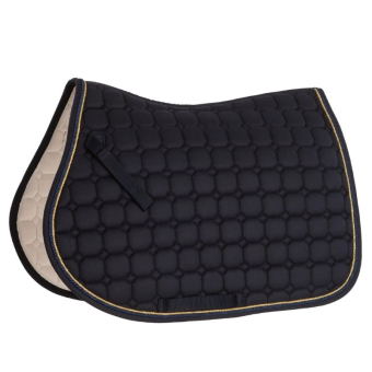 Czaprak Zari Shine Granatowy/Złoty