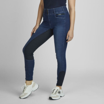 Bryczesy Candela DuraGrip Jeans FG Granatowe