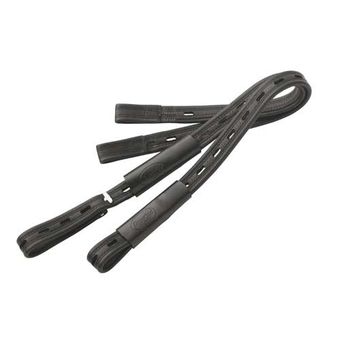 Czarne paski strzemię Ideal do ujeżdżenia