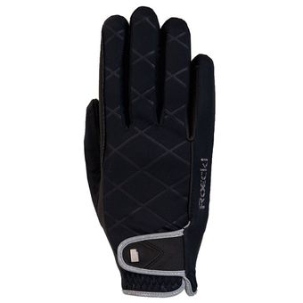 Rękawice Jeździeckie Julia Czarne