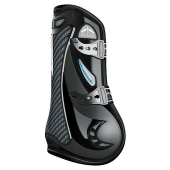 Ochraniacze skokowe przód Carbon Gel Vento Czarny