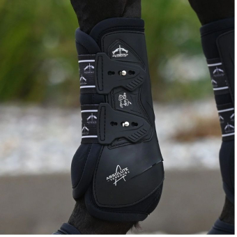 Ochraniacze ujeżdżeniowe Absolute Front Elastic Czarne