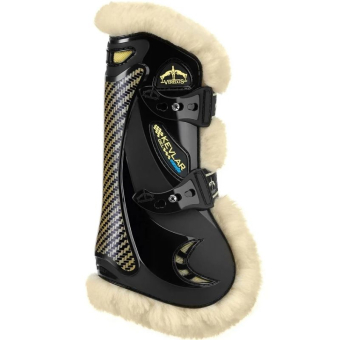 Ochraniacze skokowe przód Kevlar STS Czarne