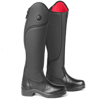 Oficerki jeździeckie zimowe Arctica Czarne