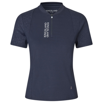 T-shirt KLNima 1/4 Zip Granatowy