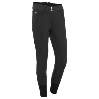 Breeches jeździeckie Andalouse Full Grip Czarny