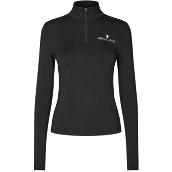 Bluzka jeździecka Classic Training Shirt Czarna