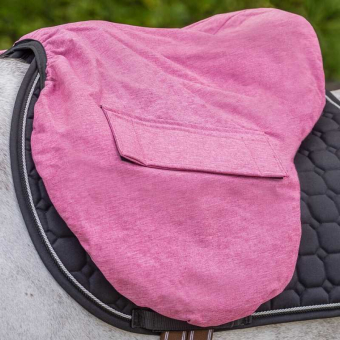 Pokrowiec na siodło Water Repellent Różowy