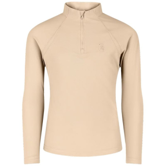 Top treningowy Dziecko/Junior Girl Madrid Long Sleeve Beżowy
