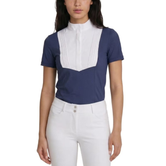 Top konkursowy Heritage Air Short Sleeve Granatowy